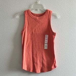 SO light orange tank top